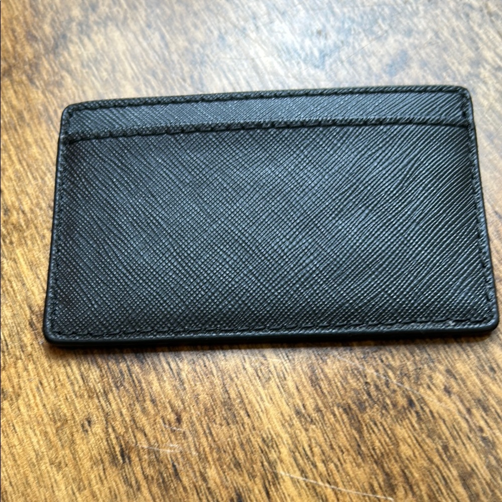Michael Kors Black Saffiano Card Holder‎ - Picture 4 of 11